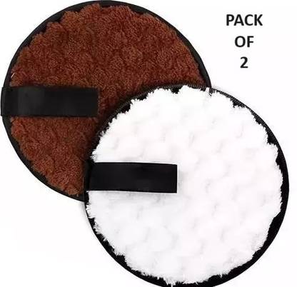 Mixonshun Makeup RemoverCleaning Pads Set, Resuable Soft Double Side & Easil Makeup Remover