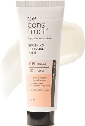 deconstruct Soothing cleansing balm | Gently Removes Makeup | Calms & Moisturises Skin Makeup Remover