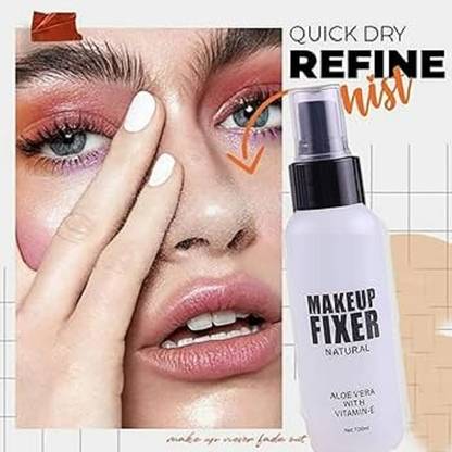 Jiwoo Makeup Spray Fixer, Long Lasting Misty Finish Professional.. Makeup Remover
