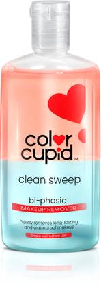 Color Cupid Bi-Phase Eyes +Lip +Face Makeup Remover |Removes waterproof makeup |Clean Sweep Makeup Remover