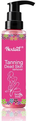 NEXTSET Tanning & Dead Skin Remover Gel - Deep Cleanser for Body, 100ml Makeup Remover