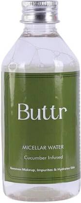 Buttr Micellar Water Cucumber infused Makeup Remover & Hydrates Makeup Remover