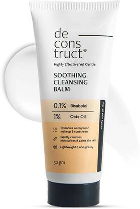 deconstruct Soothing cleansing balm | Gently Removes Makeup | Calms & Moisturises Skin Makeup Remover