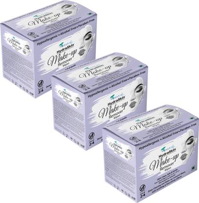 Home Aid Make Up Remover Wipes with Aloevera & Chamomile Extracts for Nourishing Set 3 Makeup Remover