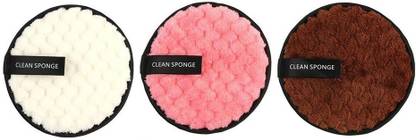 Giffy Makeup Remover Pads Reusable Cotton Wipes Microfiber Make Up Removal Sponge Makeup Remover