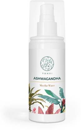 YAHVI Ashwagandha Micellar Water | Dirt, Oil & Makeup Removers | Pure Escape Makeup Remover