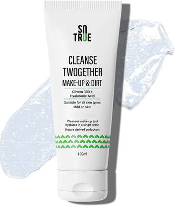 Sotrue Cleanse Twogether Hydrating Face Wash & Makeup Remover, Olivem 300+ Dirt Magnet Makeup Remover