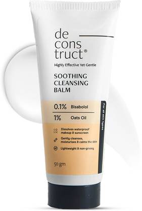 deconstruct Soothing cleansing balm | Gently Removes Makeup | Calms & Moisturises Skin Makeup Remover