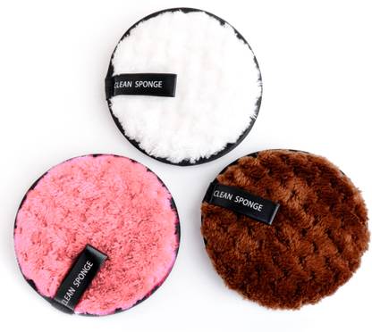 Gleva Reusable Cleaning Pads Double Side Washable Removing Cloth Makeup Remover