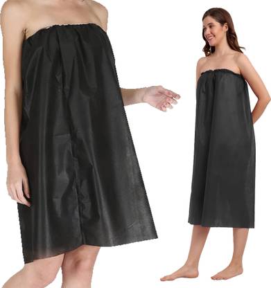 D-Core Disposable Facial Gowns - 5 pcs Pack for Salons and Spas Makeup Apron