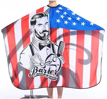 HILAL THE CReSCenT Print Saloon Hair Cutting Sheet Apron Barber Saloon (Barber) Waterproof Makeup Apron
