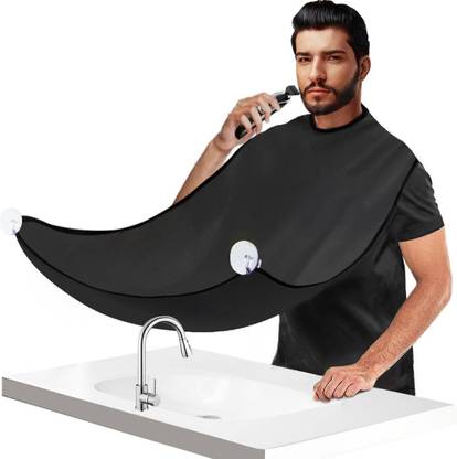 Aalman Beard Apron Shaving and Trimming,One Size Fits All for Boyfriend or Husband Makeup Apron