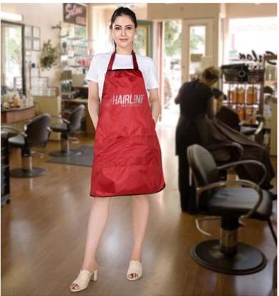 Hair line Apron for Salon, Beauty Parlour Hairdresser, Barber Beautician Styling Staff Makeup Apron