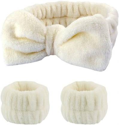 LIOTIZ Spa Head Bands and Wrist Makeup Headband