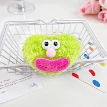 The Shelly Store Plush Cartoon Scrunchie for Kids Rubber Band