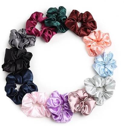 THE MAXIM Satin Scrunchies for Women/girls | Makeup Headband
