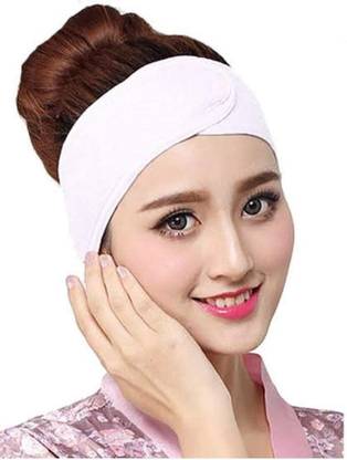 SHOPHOUSSES STREET Pack Of 1 Adjustable Wide Hairband Yoga Spa Bath Shower Makeup Wash Face Makeup Headband