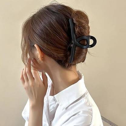 THE MAXIM 4pcs Hair Claw Clips For Women for Thick Hair Makeup Headband