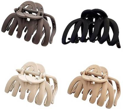 THE MAXIM Hair Claw Clip Decorative Casual Hair Grips for Fit Long Thick Hair Makeup Headband