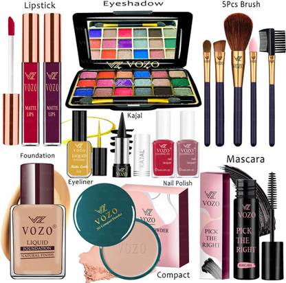 VOZO Makeup Kit Sets One-stop Beauty Package for Beginners and Professionals ST-404