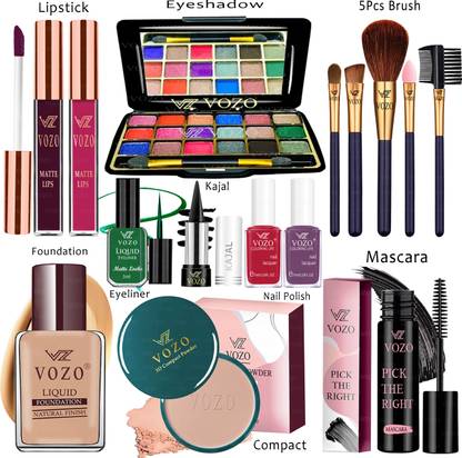 VOZO Makeup Kit Sets One-stop Beauty Package for Beginners and Professionals KT-335