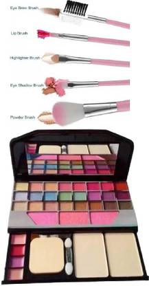 NITAJ Professional Tya 6155 Makeup Kit, 5 Pcs Brush Set Combo