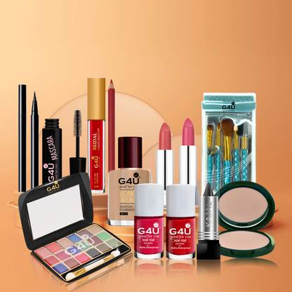 G4U Makeup Kit for Women Girls Full Beginner 17 Makeup Products Gift Set 10P23A1083