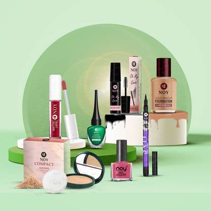 NOY Makeup Combo All in One Makeup Kit Set Compact Foundation Mascara and More - 241