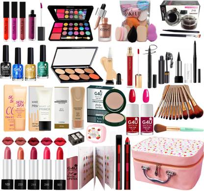 G4U Complete Makeup For Glamorous Look High Quality cosmetics Set With MakeupBox A13