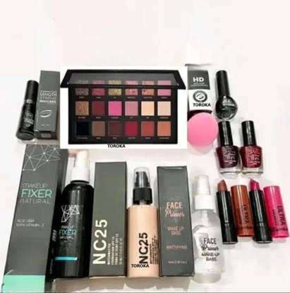 toroka New Waterproof Makeup Kit Combo Set For Women & Girl Makeup Kit.