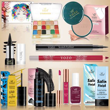 VOZO Pro Artist Makeup Kit 10 Piece Collection for Salon Quality Set-199