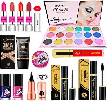 Lady FASHION 13 Pcs. Ultra Glow Up Makeup Kit 22012022019