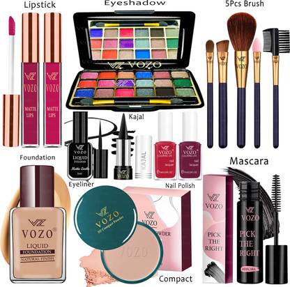VOZO Makeup Kit Sets One-stop Beauty Package for Beginners and Professionals Set-134