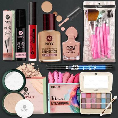 NOY Makeup Kit The Ultimate water proof smooth Beauty Essential (Pack of -12) #MK192