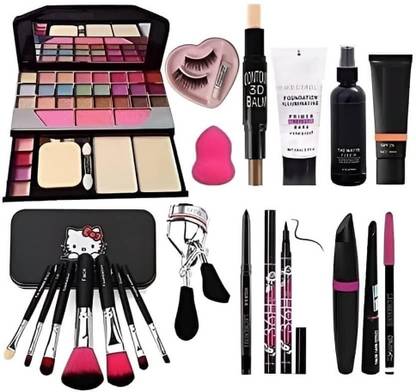 butch Makeup Brushes,Primer,Fixer,Foundation,Kajal,Eyelashes,Curler,Liner,Mascara