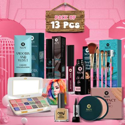 NOY Professional Makeup Combo Set For Women Perfect For Oily, Dry & Combination Skin