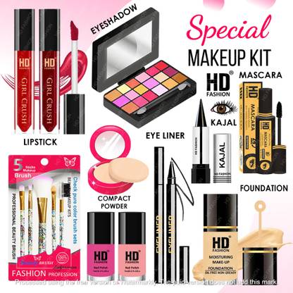 HD Fashion Radiant & Flawless Beauty Makeup Kit Sets for Professionals & Beginners HD-67