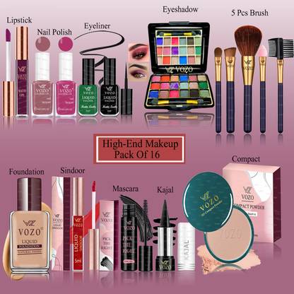 VOZO Makeup Kit Combo for Women Dream Collection with Rare Pigments Daily Wear KT-278