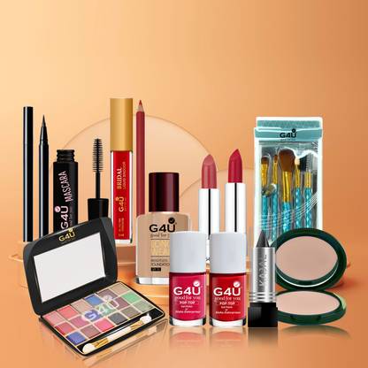 G4U Makeup Kit for Women Girls Full Beginner 17 Makeup Products Gift Set P30J23A126