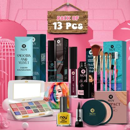 NOY Full Makeup Kit For Women Ideal For Dry & Oily Skin, Suited For College & Office