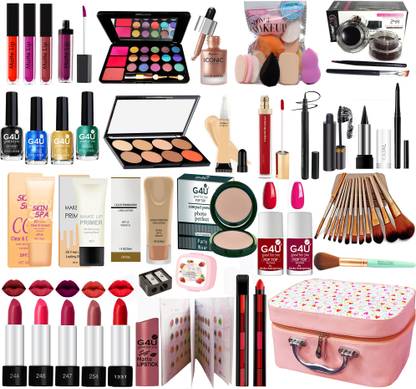 G4U Complete Makeup For Glamorous Look High Quality cosmetics Set With MakeupBox A25