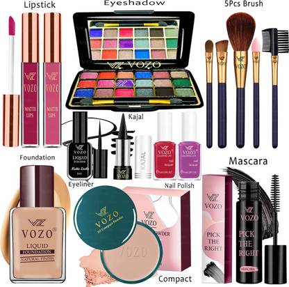 VOZO Makeup Kit Sets One-stop Beauty Package for Beginners and Professionals Set-342