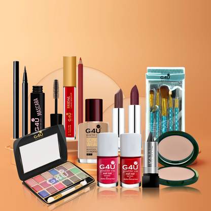 G4U Makeup Kit for Women Girls Full Beginner 17 Makeup Products Gift Set P30J23A106