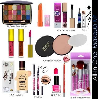 F-Zone All In One Makeup Kit of 16 Makeup items VKP48