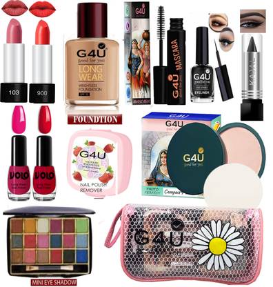 G4U Ultimate Beauty Booster Makeup Kit With Makeup Bag A12