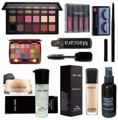 Leiseette'z Makeup kit for girls and women for a professional look (set of 10)