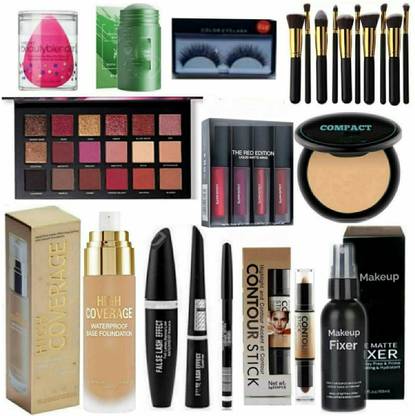 huda.bb Professional HD Makeup Kit Combo For Girls And Women Full Set With All Products