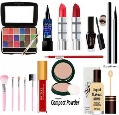 coslane FACE MAKEUP COMBO MASCARA COMPACT FOUNDATION