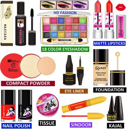 HD Fashion Makeup Kit for Girls & Women to Look Like a Rich Queen RQMK10