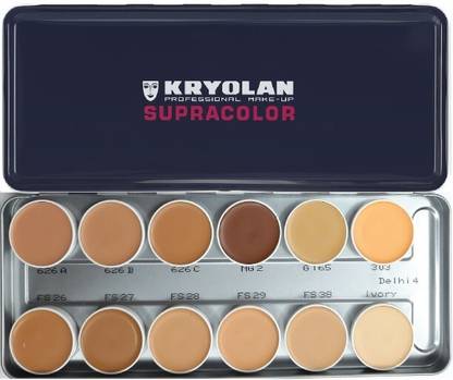 KRYOLAN Supracolor Palette 12 ColorFoundation Concealer